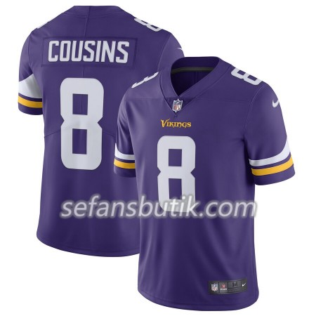 Minnesota Vikings Tröjor Kirk Cousins 8 Nike Lila - Herr Minnesota Vikings Tröjor Kirk Cousins 8 Nike Lila - Herr